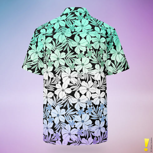 Gay Male Pride Aloha Hawaiian Shirt
